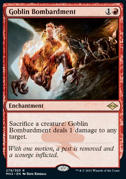 Goblin Bombardment (V.1) - Modern Horizons 2 (Rare) [MH2-279]