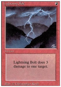 Lightning Bolt - Revised (Common)