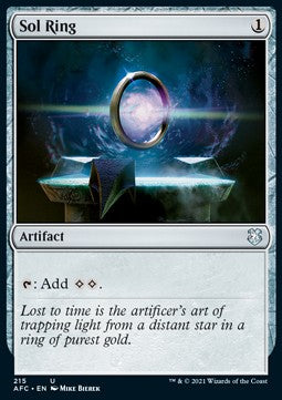 Sol Ring - Commander: Adventures in the Forgotten Realms (Uncommon) [AFC-215]