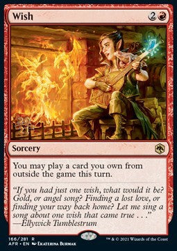 Wish (V.1) - Adventures in the Forgotten Realms: Promos (Rare) [PAFR-166]