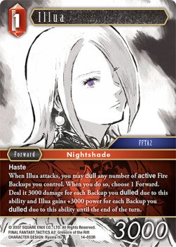 Illua (14-003) (V.1) - Opus XIV: Crystal Abyss (Rare) [OP14-003]
