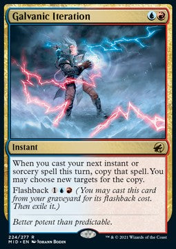 Galvanic Iteration - Innistrad: Midnight Hunt (Rare) [MID-224]