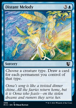 Distant Melody - Commander: Innistrad: Midnight Hunt (Common) [MIC-98]