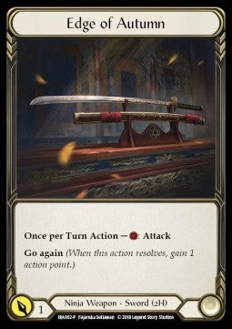 Edge of Autumn (Normal) - Ira Welcome Deck (Promo) [IRA-002]