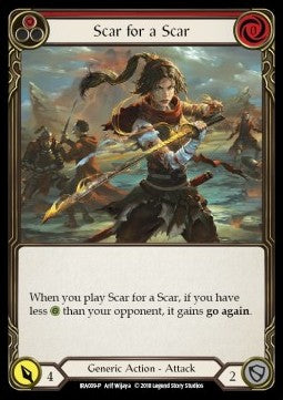 Scar for a Scar (Normal) - Ira Welcome Deck (Promo) [IRA-009]