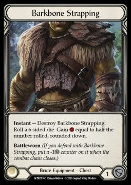 Barkbone Strapping (Cold Foil) - Welcome to Rathe - Alpha (Common) [WTR-A-WTR005-C]