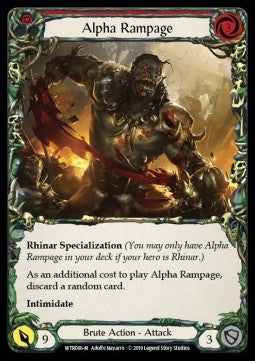 Alpha Rampage (Normal) - Welcome to Rathe - Alpha (Majestic) [WTR-A-WTR006-M]