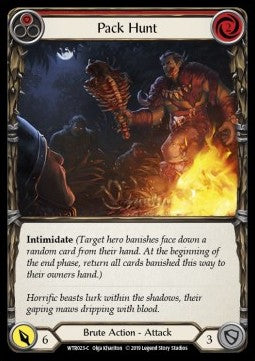 Pack Hunt (Red) (Normal) - Welcome to Rathe - Alpha (Common) [WTR-A-WTR023-C]
