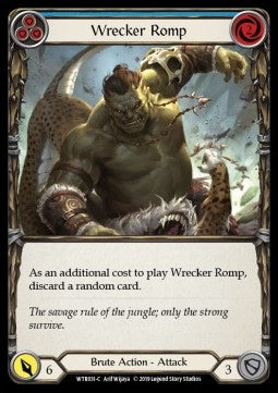 Wrecker Romp (Blue) (Normal) - Welcome to Rathe - Alpha (Common) [WTR-A-WTR031-C]