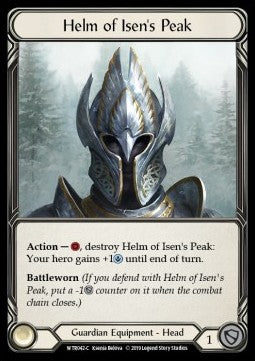Helm of Isen's Peak (Normal) - Welcome to Rathe - Alpha (Common) [WTR-A-WTR042-C]