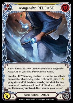 Mugenshi: RELEASE (Normal) - Welcome to Rathe - Alpha (Super Rare) [WTR-A-WTR083-S]
