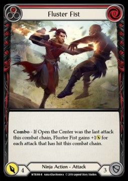 Fluster Fist (Red) (Normal) - Welcome to Rathe - Alpha (Rare) [WTR-A-WTR086-R]