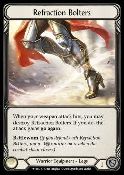 Refraction Bolters (Cold Foil) - Welcome to Rathe - Alpha (Common) [WTR-A-WTR117-C]