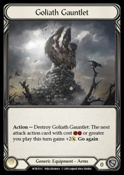 Goliath Gauntlet (Normal) - Welcome to Rathe - Alpha (Common) [WTR-A-WTR153-C]