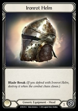 Ironrot Helm (Normal) - Welcome to Rathe - Alpha (Common) [WTR-A-WTR155-C]