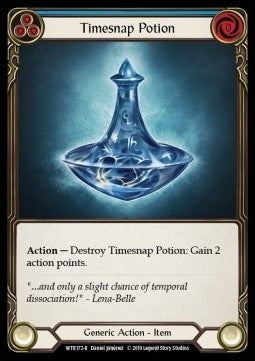 Timesnap Potion (Rainbow Foil) - Welcome to Rathe - Alpha (Rare) [WTR-A-WTR172-R]