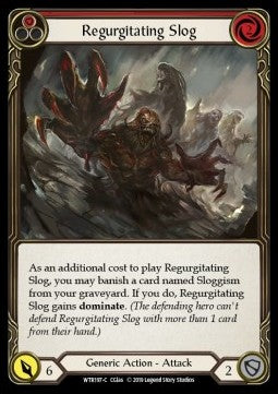 Regurgitating Slog (Red) (Normal) - Welcome to Rathe - Alpha (Common) [WTR-A-WTR197-C]