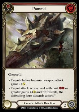 Pummel (Red) (Normal) - Welcome to Rathe - Alpha (Common) [WTR-A-WTR206-C]