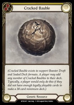 Cracked Bauble (Normal) - Welcome to Rathe - Alpha (Token) [WTR-A-WTR224-T]
