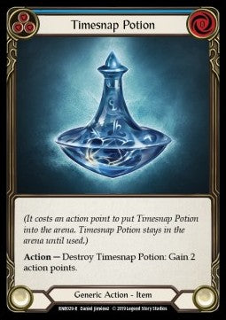Timesnap Potion (Normal) - Welcome to Rathe - Rhinar, Reckless Rampage Hero Deck (Rare) [RNR-029]