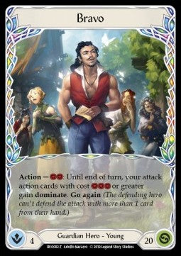 Bravo (Normal) - Welcome to Rathe - Bravo, Showstopper Hero Deck (Token) [BVO-002]
