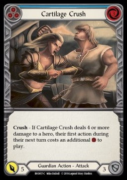 Cartilage Crush (Blue) (Normal) - Welcome to Rathe - Bravo, Showstopper Hero Deck (Common) [BVO-017]