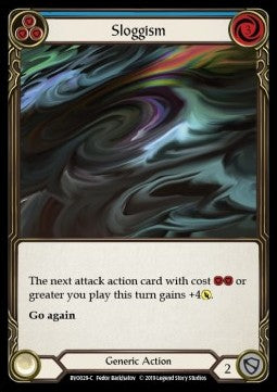 Sloggism (Blue) (Normal) - Welcome to Rathe - Bravo, Showstopper Hero Deck (Common) [BVO-029]