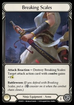 Breaking Scales (Normal) - Welcome to Rathe - Katsu, the Wanderer Hero Deck (Common) [KSU-007]