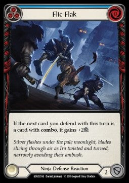 Flic Flak (Blue) (Normal) - Welcome to Rathe - Katsu, the Wanderer Hero Deck (Rare) [KSU-025]