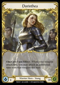 Dorinthea (Normal) - Welcome to Rathe - Dorinthea Ironsong Hero Deck (Token) [TEA-002]