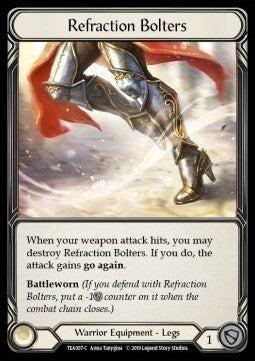 Refraction Bolters (Normal) - Welcome to Rathe - Dorinthea Ironsong Hero Deck (Common) [TEA-007]