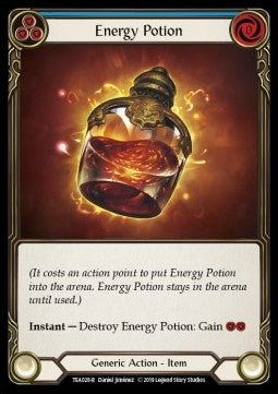 Energy Potion (Normal) - Welcome to Rathe - Dorinthea Ironsong Hero Deck (Rare) [TEA-028]