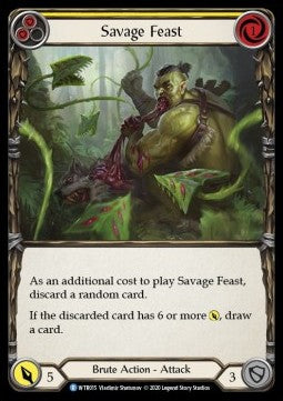 Savage Feast (Yellow) (Normal) - Welcome to Rathe - Unlimited (Rare) [WTR-U-WTR015]