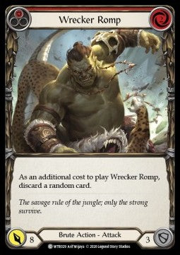 Wrecker Romp (Red) (Rainbow Foil) - Welcome to Rathe - Unlimited (Common) [WTR-U-WTR029]
