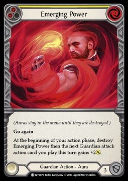 Emerging Power (Yellow) (Rainbow Foil) - Welcome to Rathe - Unlimited (Common) [WTR-U-WTR070]