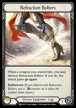 Refraction Bolters (Rainbow Foil) - Welcome to Rathe - Unlimited (Common) [WTR-U-WTR117]