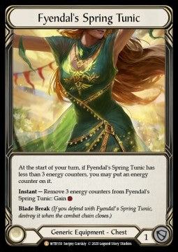 Fyendal's Spring Tunic (Rainbow Foil) - Welcome to Rathe - Unlimited (Legendary) [WTR-U-WTR150]