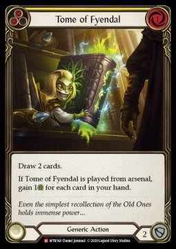 Tome of Fyendal (Rainbow Foil) - Welcome to Rathe - Unlimited (Majestic) [WTR-U-WTR160]
