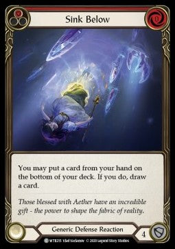 Sink Below (Red) (Normal) - Welcome to Rathe - Unlimited (Common) [WTR-U-WTR215]