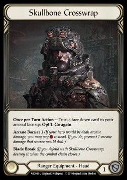 Skullbone Crosswrap (Cold Foil) - Arcane Rising - First (Legendary) [ARC-F-ARC041-L]