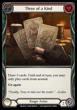 Three of a Kind (Normal) - Arcane Rising - First (Majestic) [ARC-F-ARC044-M]