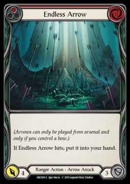 Endless Arrow (Normal) - Arcane Rising - First (Super Rare) [ARC-F-ARC045-S]