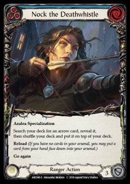 Nock the Deathwhistle (Rainbow Foil) - Arcane Rising - First (Super Rare) [ARC-F-ARC046-S]