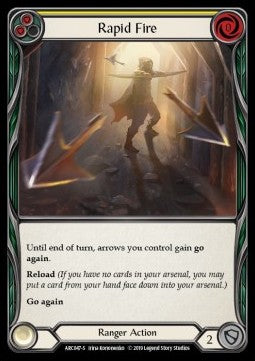 Rapid Fire (Normal) - Arcane Rising - First (Super Rare) [ARC-F-ARC047-S]