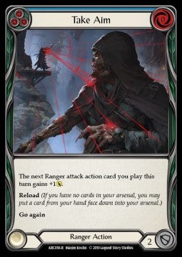 Take Aim (Blue) (Normal) - Arcane Rising - First (Rare) [ARC-F-ARC056-R]