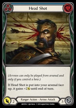 Head Shot (Blue) (Normal) - Arcane Rising - First (Common) [ARC-F-ARC059-C]