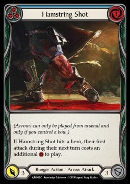 Hamstring Shot (Blue) (Normal) - Arcane Rising - First (Common) [ARC-F-ARC062-C]