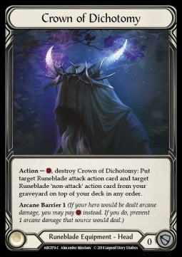 Crown of Dichotomy (Normal) - Arcane Rising - First (Common) [ARC-F-ARC079-C]