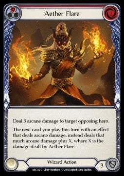 Aether Flare (Red) (Normal) - Arcane Rising - First (Common) [ARC-F-ARC132-C]