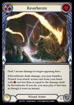 Reverberate (Yellow) (Normal) - Arcane Rising - First (Common) [ARC-F-ARC139-C]